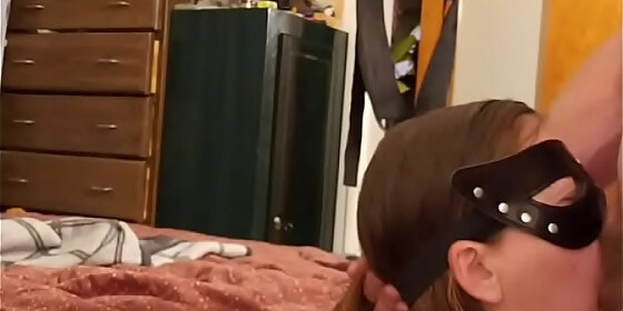 wife gets used throat and pussy pounded
