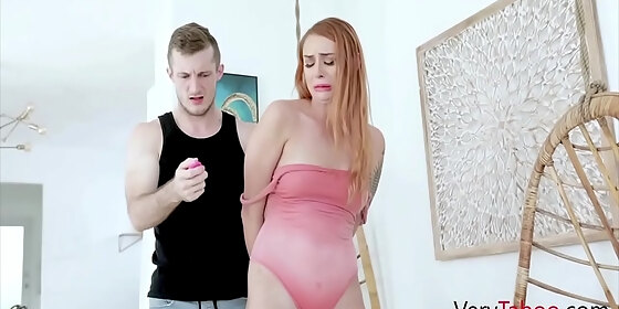 redhead step sister punished fucked xeena mae