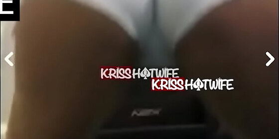 kriss hotwife naughty is spotted on webcam clothes