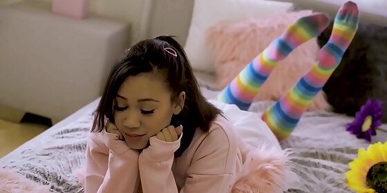cheerful asian teen madi lane likes a rough sex so big dick guy fucked her so hard
