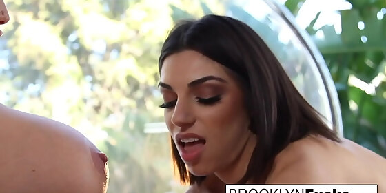 super sexy lesbian action by the pool with brooklyn and darcie