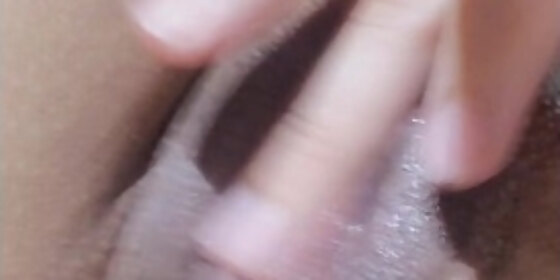 female masturbation excited touching my huge clit