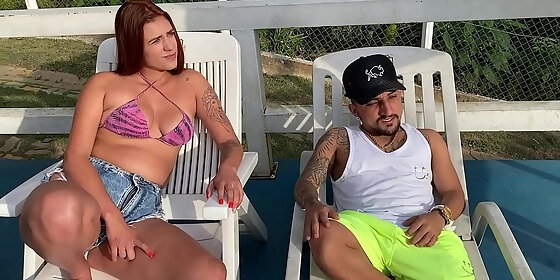 launching yet another brand new girl who wants to get famous fucking with the big cock dwarf