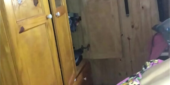 spy camera on my venezuelan neighbor karelyz rios in mexico