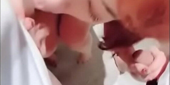 taiwan s swag roya bar gets in the toilet and gets fucked by two men without a condom