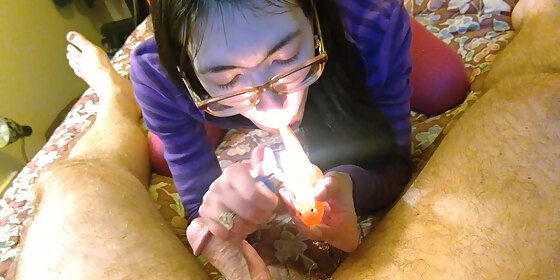 amateur asian girlfriend smoke pov blowjob lizlovejoy manyvids com