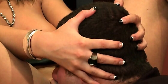 blond miszress pussy worship