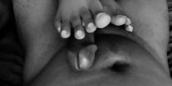 soles fucked in black white