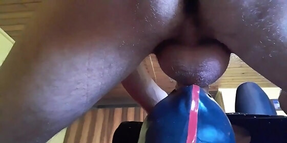 laura on heels amateur 2021 sloppy blowjob and hooded masked deepthroat