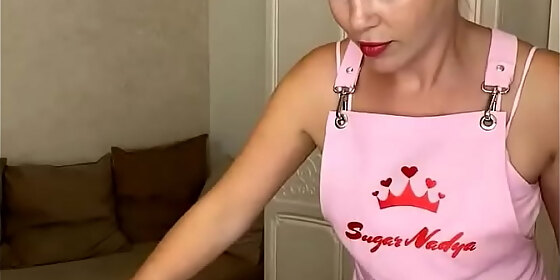 i smear cream on my client s long beautiful legs after the depilation procedure