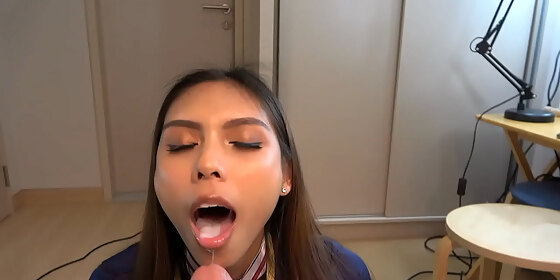 asian flight attendant will do anything to make you cum trailer