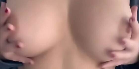 japanese girl with beautiful big tits revealed on tiktik
