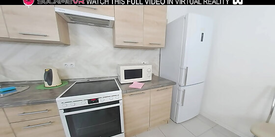 brunette melissa creative sucks and fucks a black cock while moanin in vr