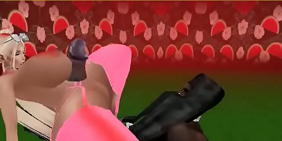 pink azz for bbc 3 vu