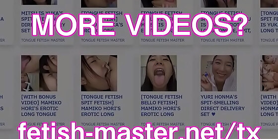 japanese asian tongue spit face nose licking sucking kissing handjob fetish more at fetish master net