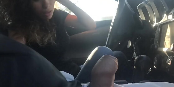 Latina Girl In Car Blowjob - Skipping School To Suck A Dick On My Last Day Of School Car Sex HD SEX Porn  Video 4:20
