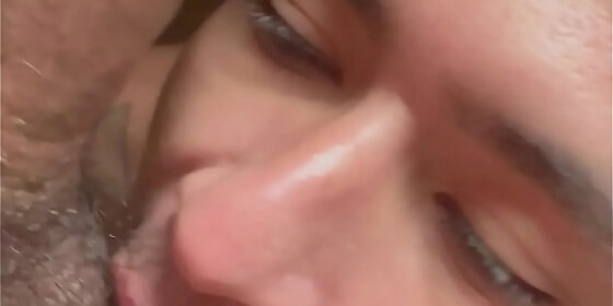 sucking my friend after work