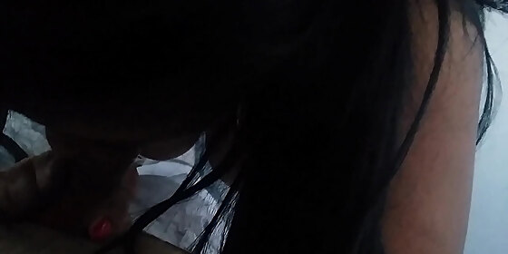 perfect blowjob of naughty brazilian girl