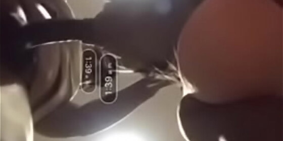 husband filming from below how his horny wife deepthroats my 19cm cock