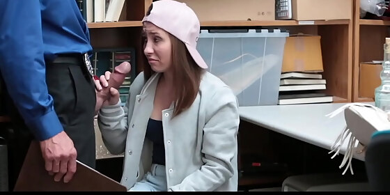 busted4k cute teen hayden hennessy caught shoplifting