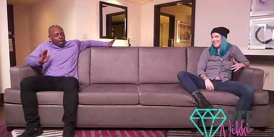 awkward tomboy gets bbc creampie