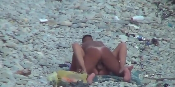 Milf Beach Sex Videos - Couple Having Sex At The Beach HD SEX Porn Video 9:00