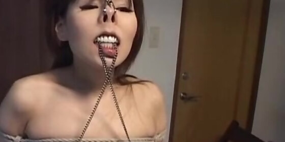 560px x 280px - Subtitled Cmnf Japanese Bdsm Nose Hooks And More HD SEX Porn Video 5:02