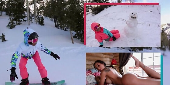bangbros does amia miley wanna build a snowmannnnn yes and she wants to bounce her big ass on co