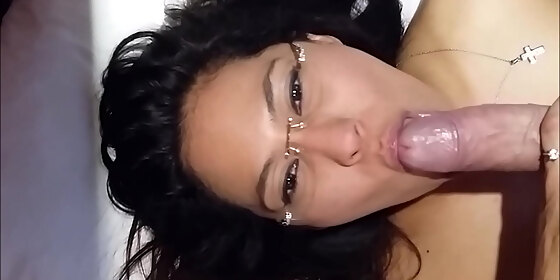 560px x 280px - Cute Amateur Latina With Glasses Gets Cum Facial HD SEX Porn Video 0:40