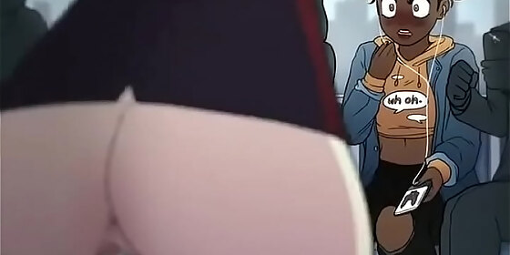 drawn fucking on the train derpixon