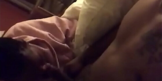 ebony giving good sloppy head pt2