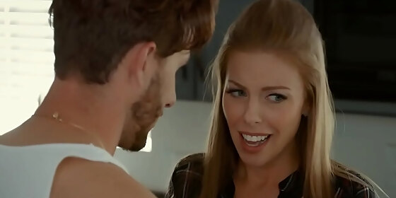 flirty milf britney amber and stepson lucas frost cant help themselves but to fuck each other every time they want