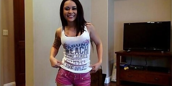 asian babe with a saluting couple of scoops is banged to big o