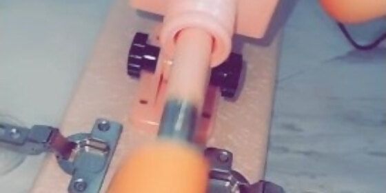 machine fucking my pussy