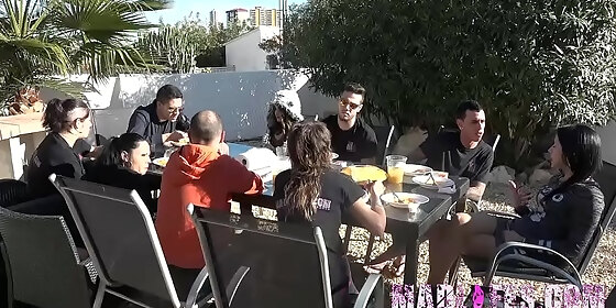 alexa s breakfast is dicks hot outdoors orgy and masturbation