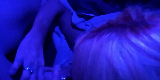 she giving blowjob and huge cum in mouth at the end 3 3