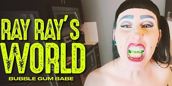 ray ray xxx gets weird with some chewing gum