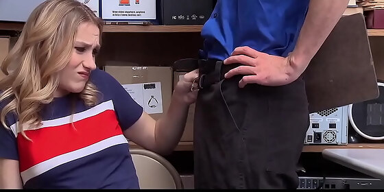 perv officer has sex with hot thief kasey miller at work