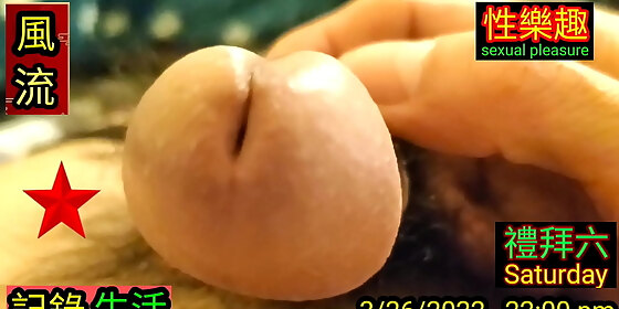 stroking the penis