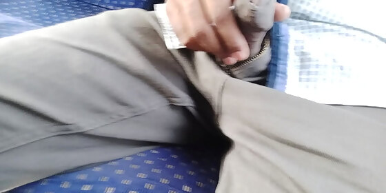 dick in bus