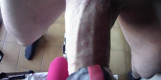 my first pov video showing my point of view while i m sucking a big cock
