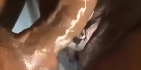 this black girl is a squirting fountain