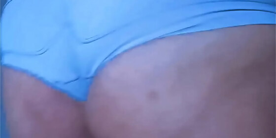femboy blue panties