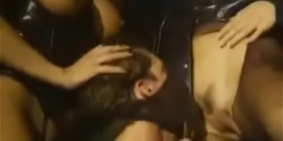 monique covet and zora banx lay on top of each other to get fucked