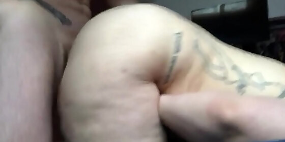 bbw mama working that ass on fat uncut cock