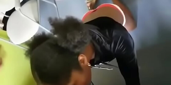 best sloppy haitian black girl stranger by big black cock
