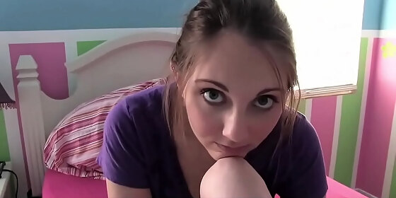 kinky step daughter caught fingering by her