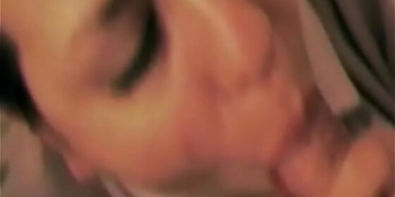 up close blowjob from italian wifey