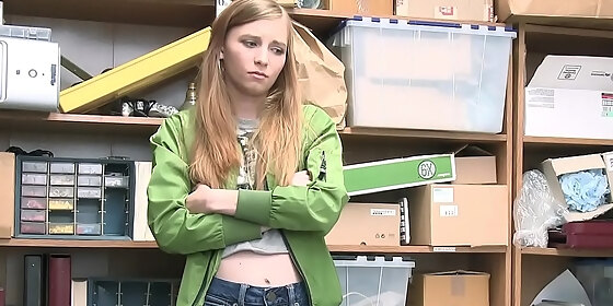 skinny teen gets facialized