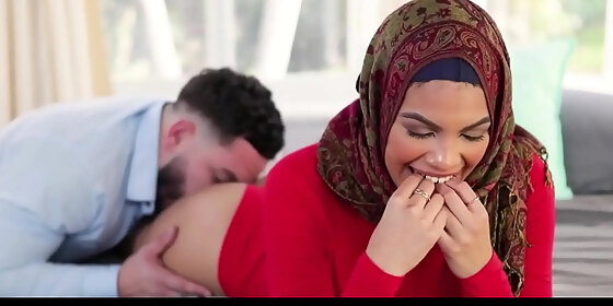 muslimtabu arab stepsister in hijab gets prepared for arranged marriage maya farrell